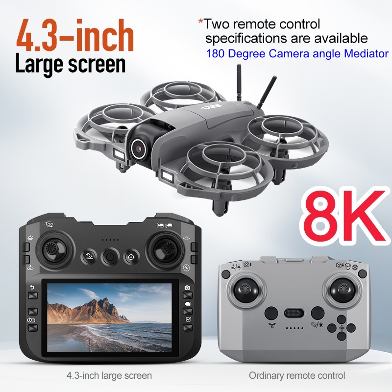 Rc Helicopter Large - Drone RC à grand écran avec