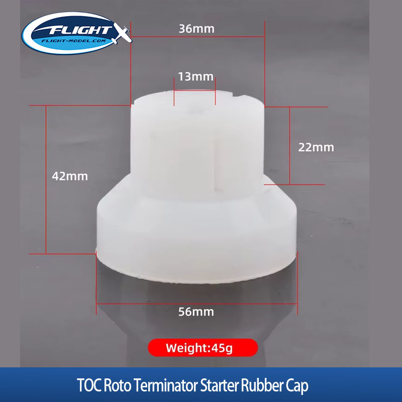 Rc Helicopter Coaxial - Capuchon en caoutchouc pour démarreur TOC