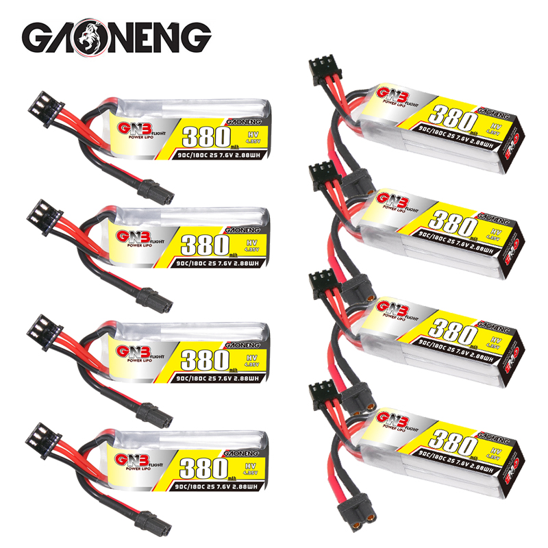Rc Helicopter Coaxial - Batterie Lipo GNB 2S 7.6V 380mAh