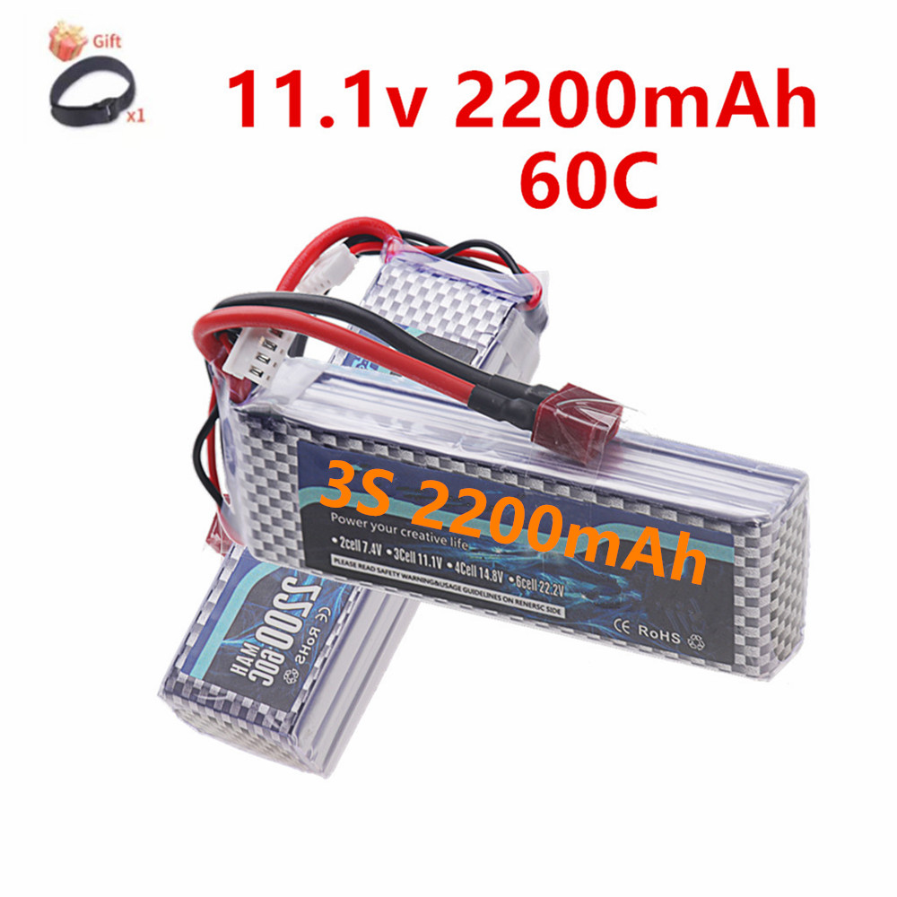 Rc Helicopter Parts - Batterie Lipo 3S 11.1V Deans T