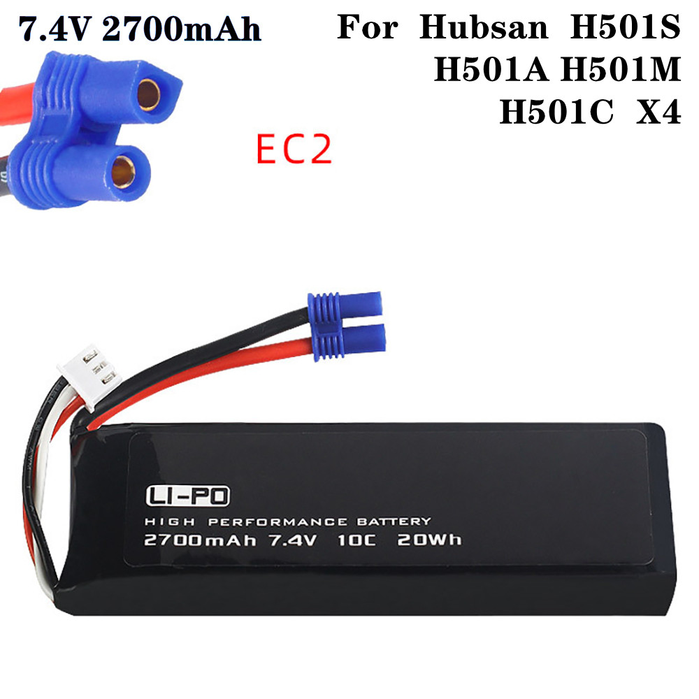 Rc Helicopter Parts - Batterie d'origine 7.4V 2700mAh 10C pour