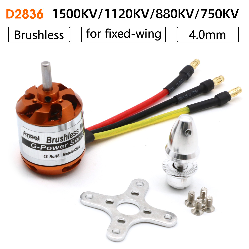 Moteur RC D2836 750KV 1500KV 8 - Rc Helicopter Parts avis et prix