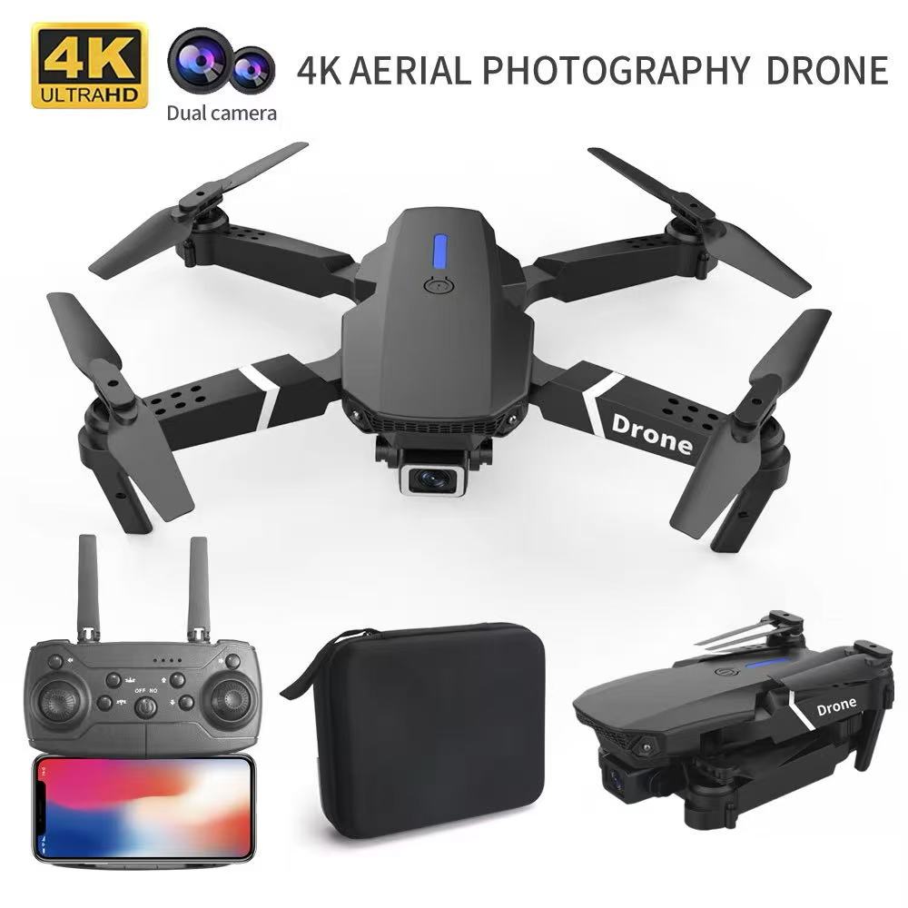 Drone professionnel E88 4k, ca - Rc Helicopter Nitro avis et prix