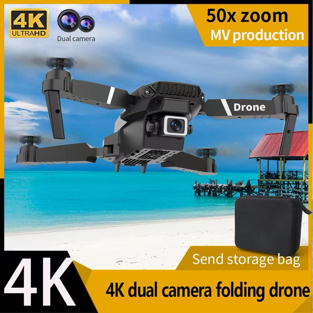 Drone professionnel E88 4k, ca - Rc Helicopter Nitro avis et prix