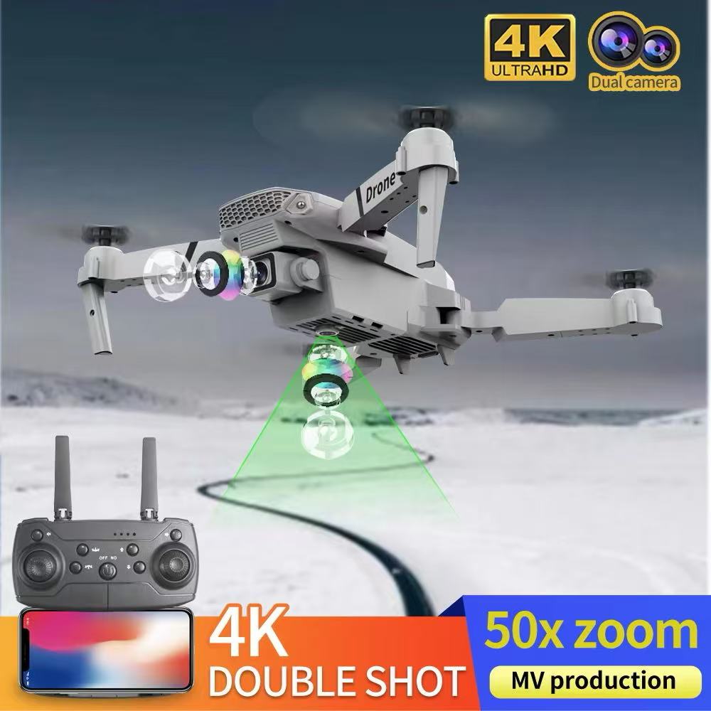 Drone professionnel E88 4k, ca - Rc Helicopter Nitro avis et prix