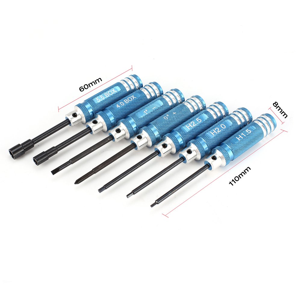 YSIDO 7 pièces 1.5 2.0 2.5mm t - Rc Helicopter Tool Kit avis et prix