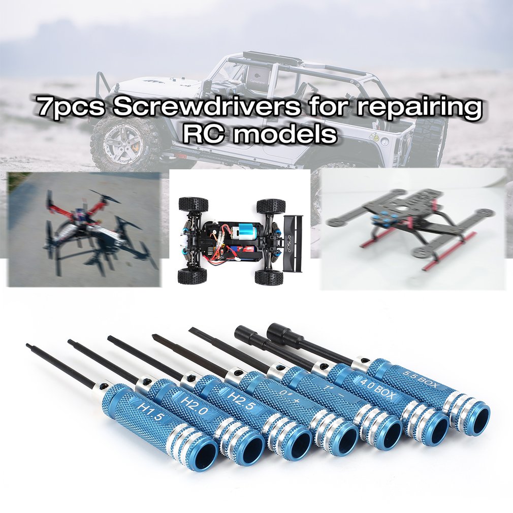 YSIDO 7 pièces 1.5 2.0 2.5mm t - Rc Helicopter Tool Kit avis et prix